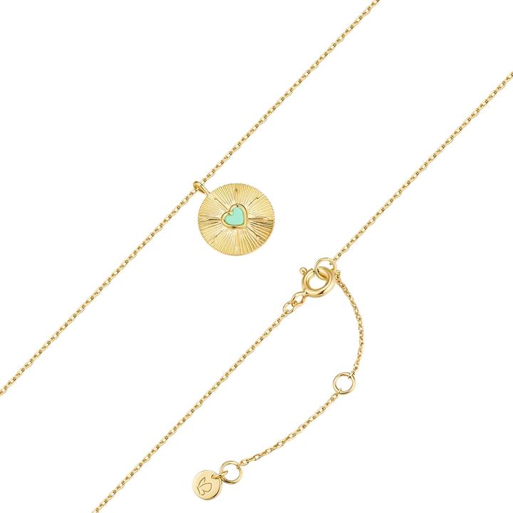 Actual product image Glanzstücke München Ladies necklace - 37442 (Sterling Silver, 40 - 45 cm)