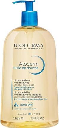 Bioderma Atoderm Shower Oil Cleansing Oil Body Wash for Very Dry Skin and Eczema
