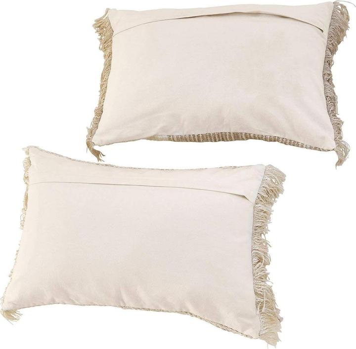 Immagine prodotto Loberon Set di 2 copricuscini Normanton beige (40 x 60 cm)