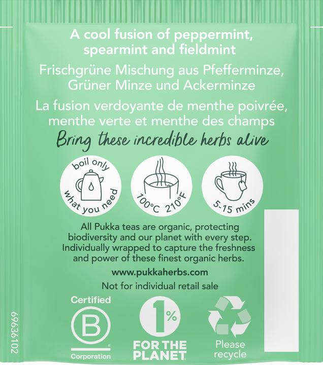 Image du produit Pukka Trois menthes bio (73 g)