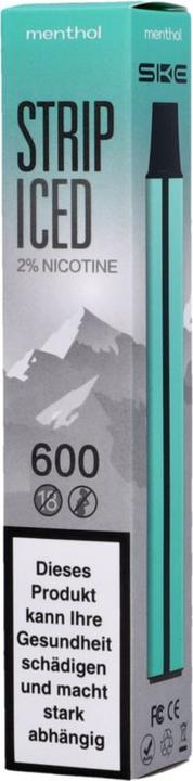 Actual product image SKE Strip Iced Menthol (Mint)