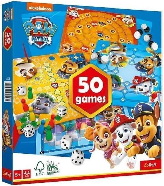 Immagine prodotto Trefl Raccolta di giochi 50 modi per giocare a Paw Patrol (Tedesco)