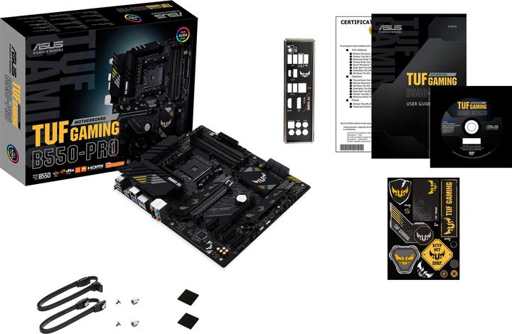 Produktbild ASUS TUF GAMING B550-Pro (AM4, AMD B550, ATX)