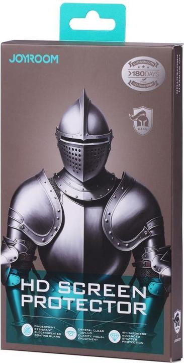 Actual product image Joyroom JR-MJS0224 Tempered Glass Screen Protector (2.5D Full Screen) for Samsung S23 (HD+Reinforced Edges) (1 Piece, Samsung Galaxy S23)