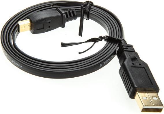 Actual product image InLine USB type A - Mini USB B (1 m, USB 2.0)