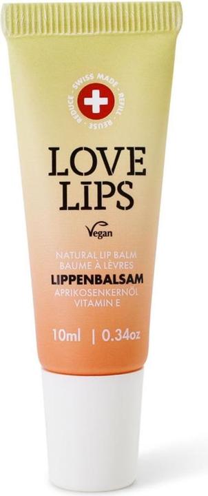 Produktbild ReUseMe LOVE LIPS Lippenbalsam natürlich mit Aprikosenkernöl und Echinacea parfümfrei Bals (Balsam, 10 ml)