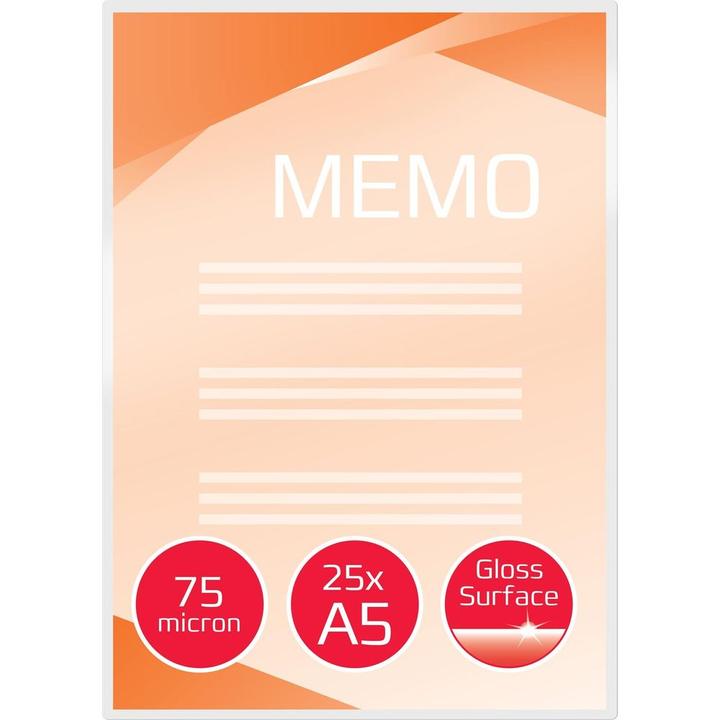 Immagine prodotto GBC DOCUMENT POUCH - Tasche in lamina a caldo (A5, 25 Pezzo/i, 75 µm)