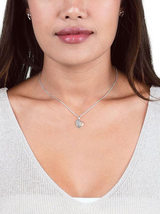 Actual product image Engelsrufer Heart wings necklace (925 silver, 44 cm)