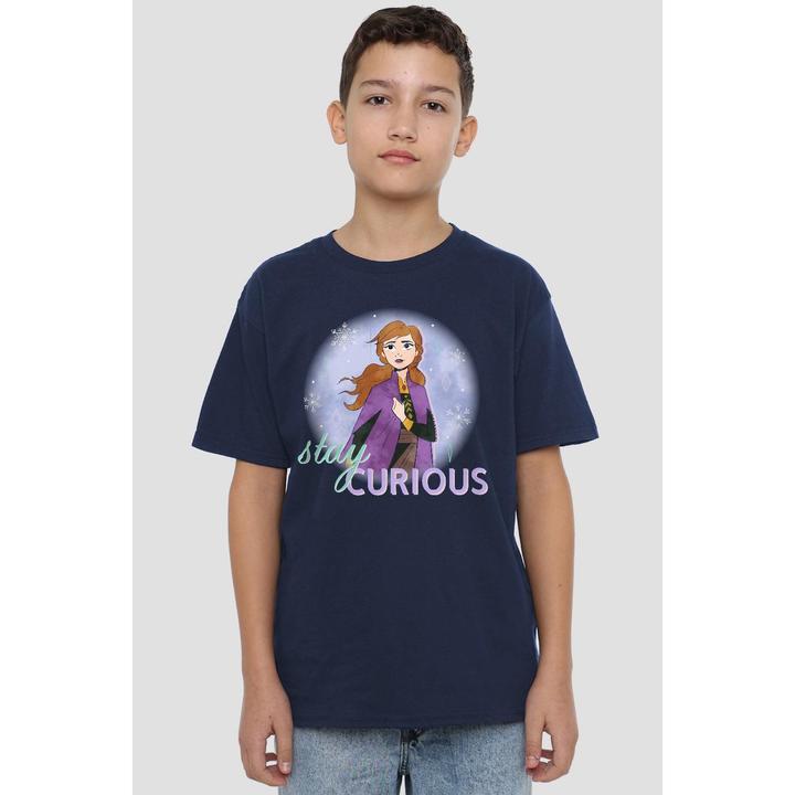 Immagine prodotto Disney Frozen Stay Curious Maglietta Anna Bambini (104)