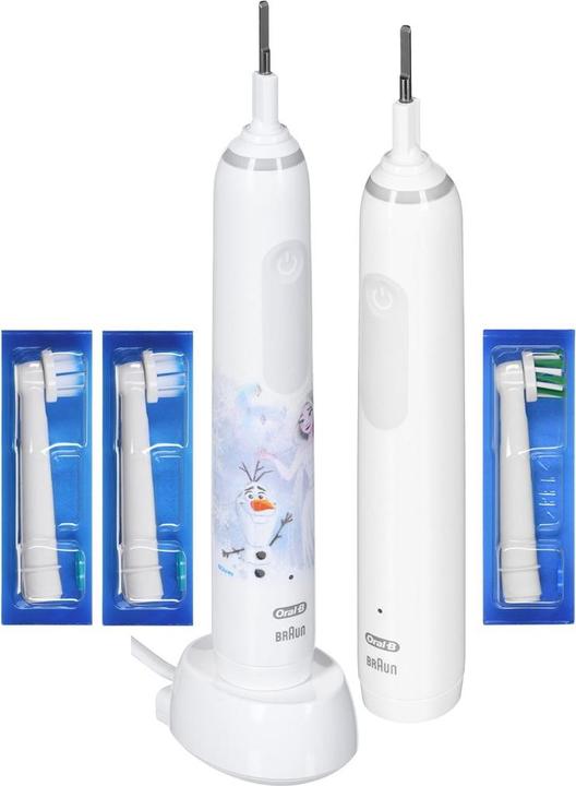 Oral-B Pro 3 3000 White+ Junior Frozen (Oszillierende Zahnbürste)