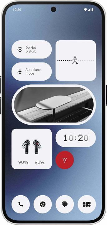 Produktbild Nothing Phone (2a) (256 GB, Weiss, 6.70", Dual SIM, 50 Mpx, 5G)