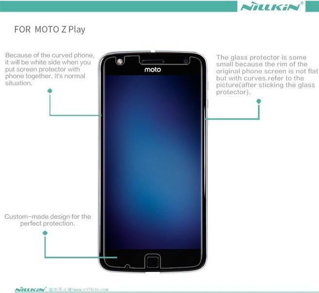 Actual product image Nillkin Super Clear (1 Piece, Motorola Moto Z Play)
