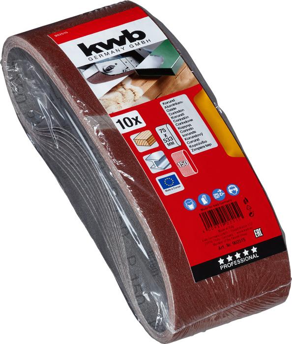 Immagine prodotto kwb Confezione da 10 abrasivi 75X533K150 (150)