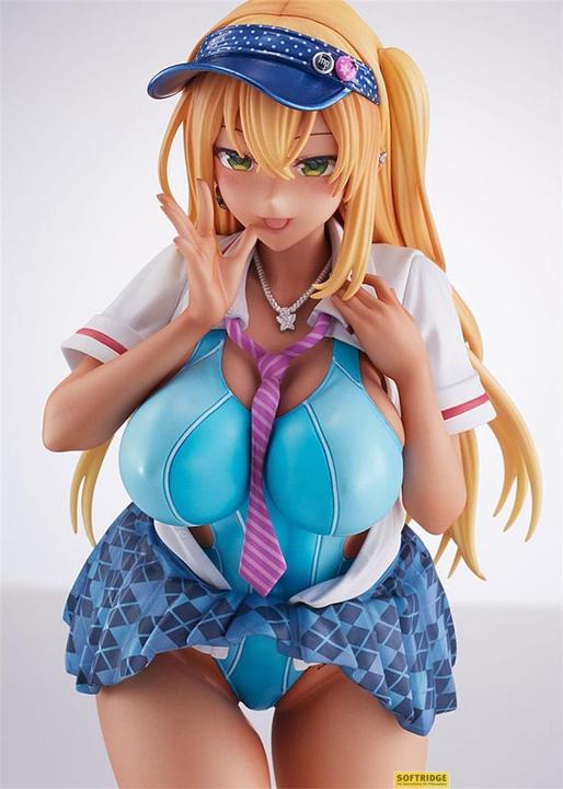 Actual product image Ami Ami Original Character statuette PVC 1/6 Dai Kasshoku Jidai Yuse 26 cm