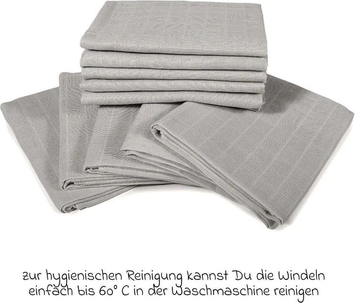 Image du produit Makian Couches en mousseline & langes en mousseline Couches en mousseline / langes en mousseline paquet de (80 cm, 80 cm)