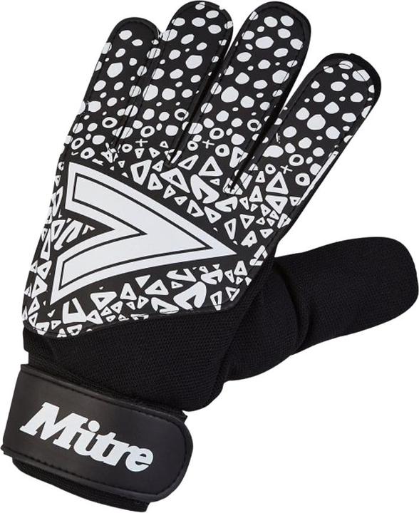 Actual product image Mitre Unisex Adult Magnetite 2024 Goalkeeper Gloves (6)