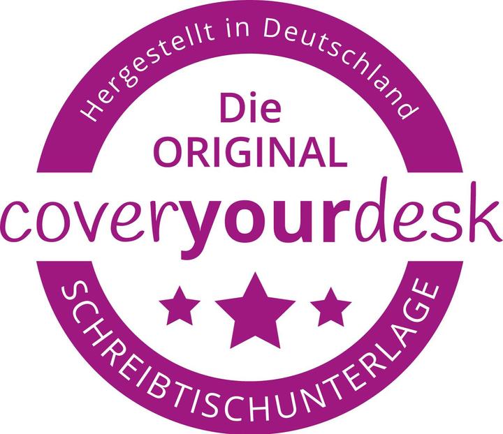 Produktbild CoverYourDesk Schreibtischunterlage Glitzernde Goldsteinchen