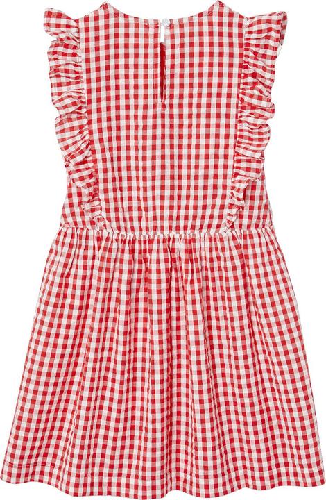 Vertbaudet Mädchen Volantkleid aus Seersucker