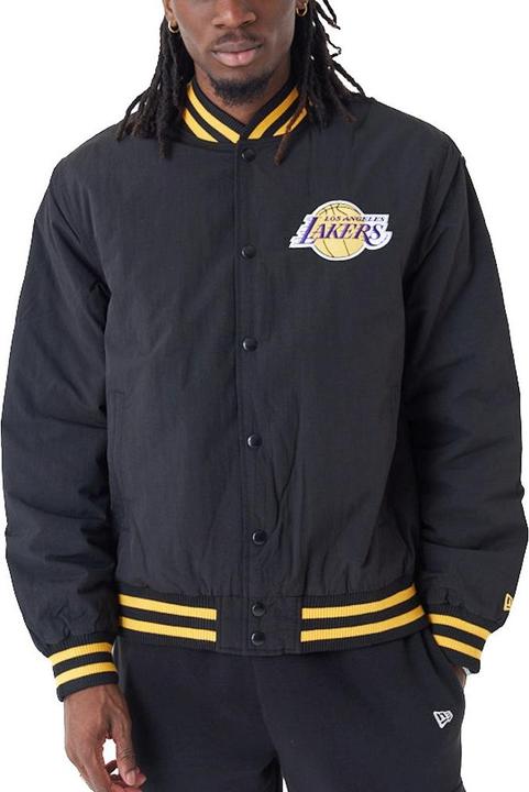 Actual product image New Era College Bomber Jacket - BACKPRINT LA Lakers - L (L)