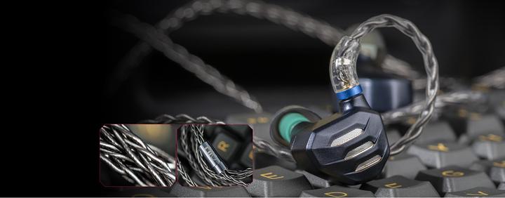 Actual product image FiiO FH7S (No noise cancelling, Cable)