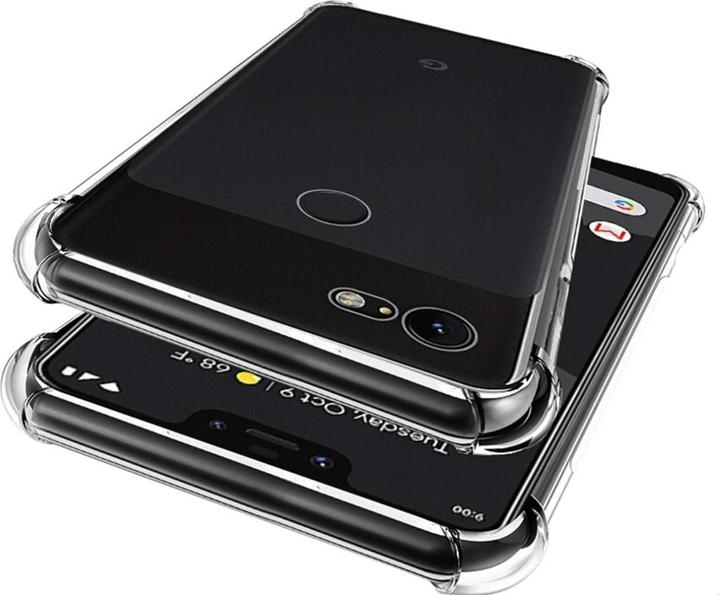 Actual product image Screenguard Google Pixel 3 Case Crystal Soft Airbag Bumper (Google Pixel 3)