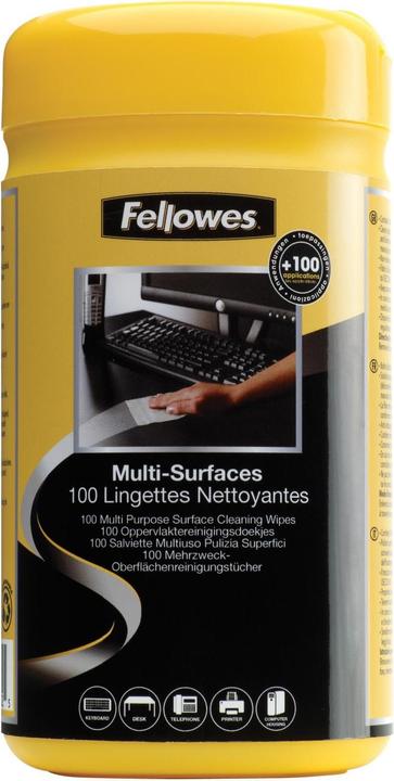 Fellowes Chiffons de nettoyage de surface, 100 pièces (100 x)