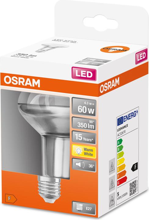 Actual product image Osram LED illuminant (E27, 4.30 W, 350 lm, 1 x, F)