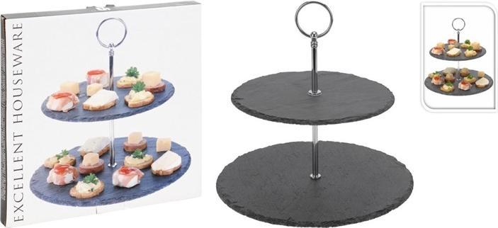 Actual product image Excellent Houseware Food Stand Slate Material