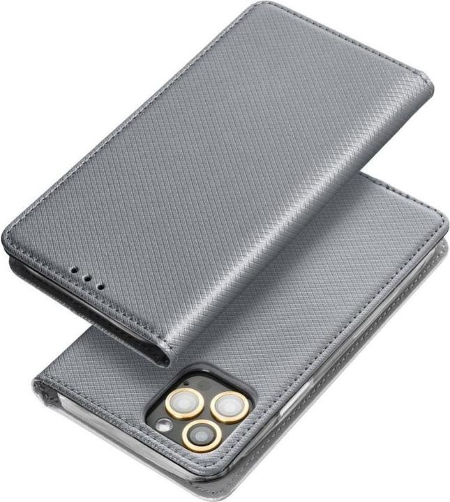 Produktbild Partner Telecom Back panel cover OEM SMART CASE Book for SAMSUNG A3 2017 grey (Samsung Galaxy A3 (2017))