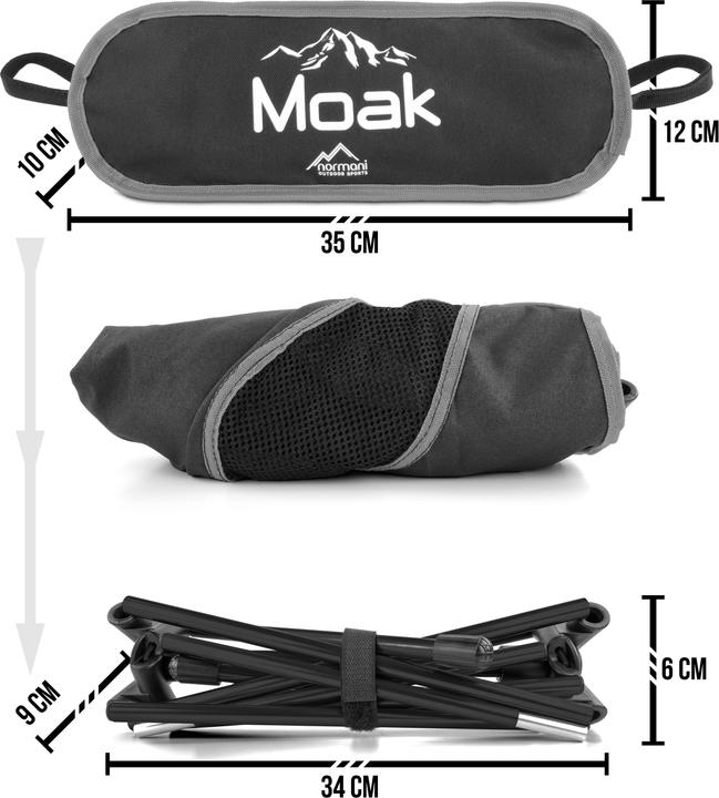 Produktbild Normani Ultraleichter Campingstuhl „Moak“
