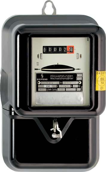 NZR Wechselstromzähler reg WS10(60)A-GEE 230V 10(60)A geeicht 0102011