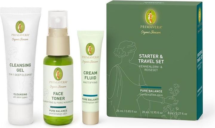 Primavera Starter & Travel Set Pure Balance (1 Stk) (Gesichtspflege set)