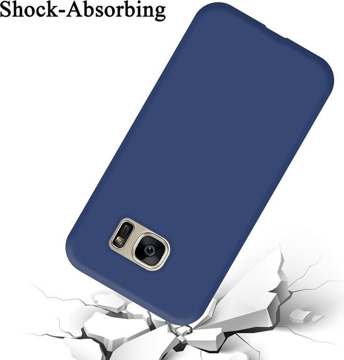 Actual product image Cadorabo TPU Liquid Silicone Case Cover (Samsung Galaxy S7)