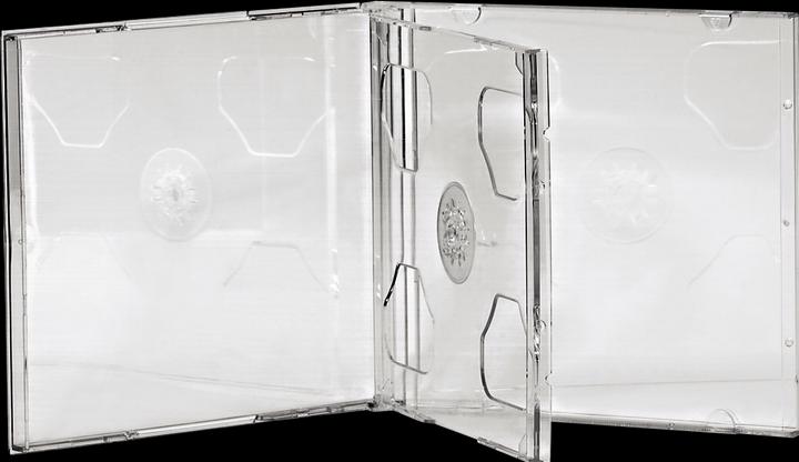 Produktbild Hama CD-Double-Box 5er-Pack Transparent Jewel-Case