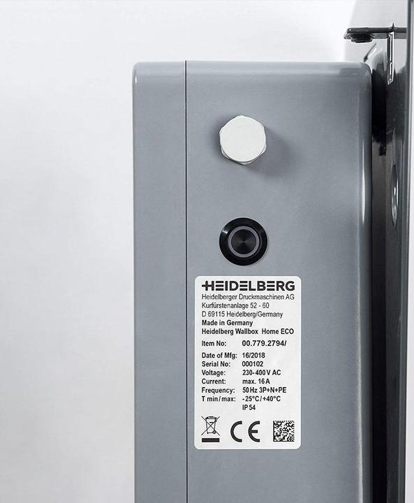 Produktbild Heidelberg Home Eco De-Version 5m (Typ 2, 11 kW, 16 A, Fest verdrahtet)