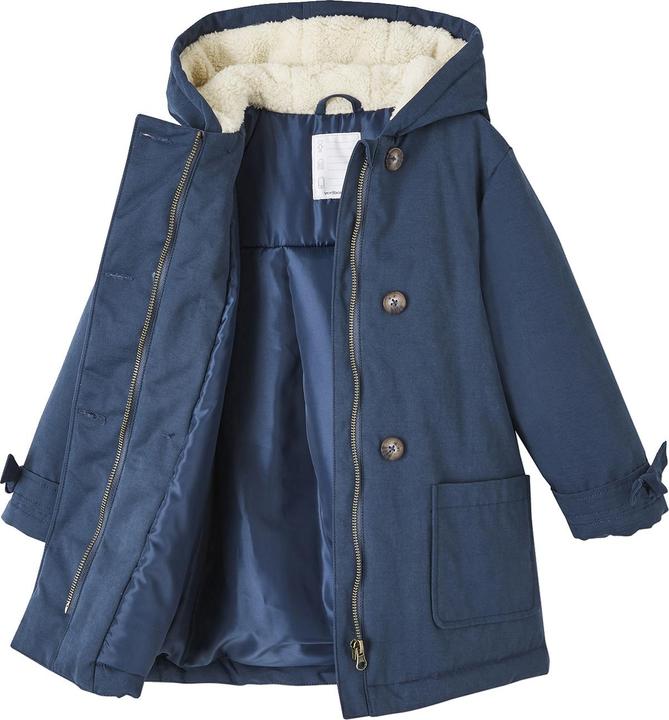 Image du produit Vertbaudet Veste d'hiver fille avec capuche, rembourrage polyester recyclé (140)