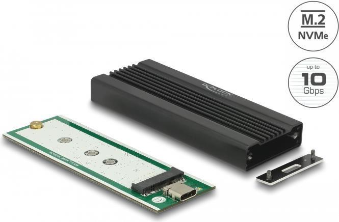 Produktbild Delock M.2 NVME zu USB Gehäuse Typ-C (M.2 2230, M.2 2260, M.2 2242, M.2)