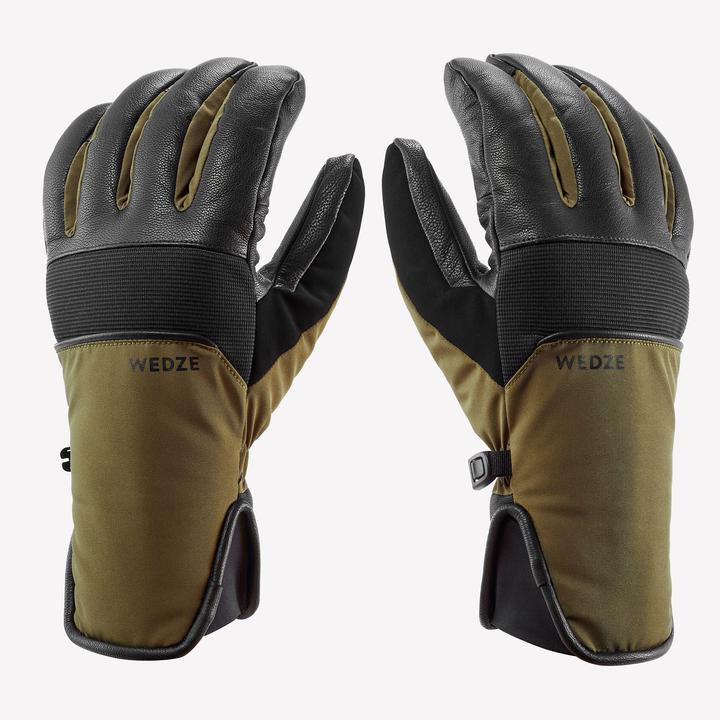 Produktbild Wedze Skihandschuhe Erwachsene - 550 khaki (L)