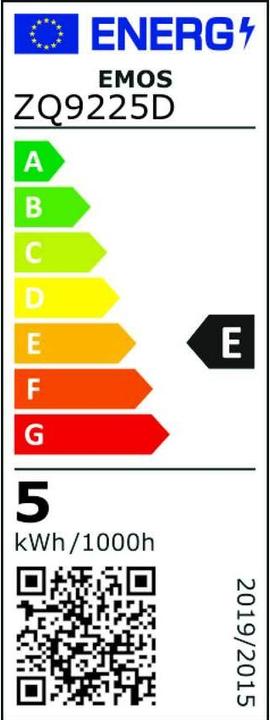 Energie-Label Emos LED Lampe Classic (G9, 4.20 W, 470 lm, 1 x, E)