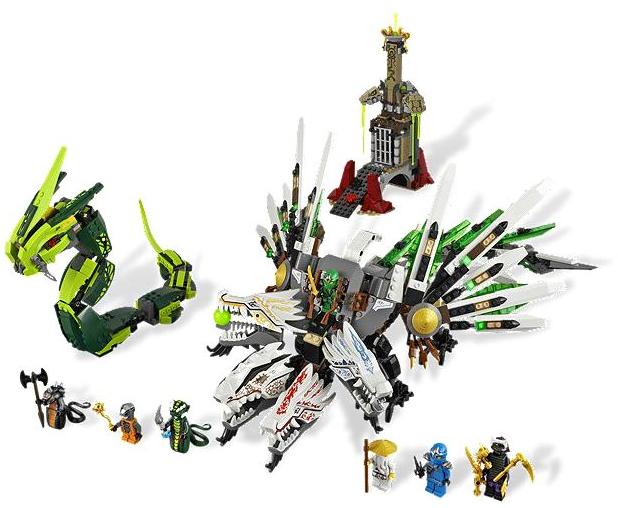 Produktbild LEGO Rückkehr des vierköpfigen Drachens (9450, LEGO Ninjago)