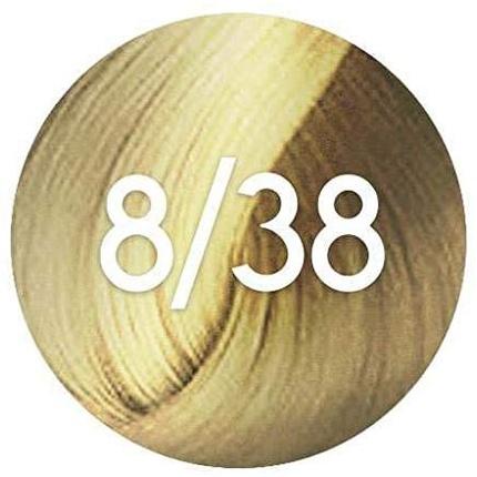 Produktbild Wella Vopsea permanenta Illumina Color 8/38, Blond Deschis Auriu Albastru, 60ml