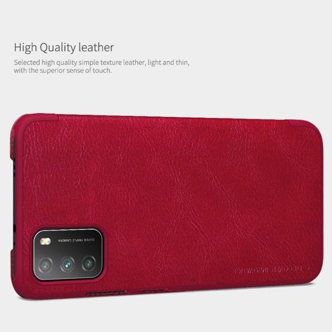 Actual product image Nillkin Qin Series (Xiaomi Poco M3)