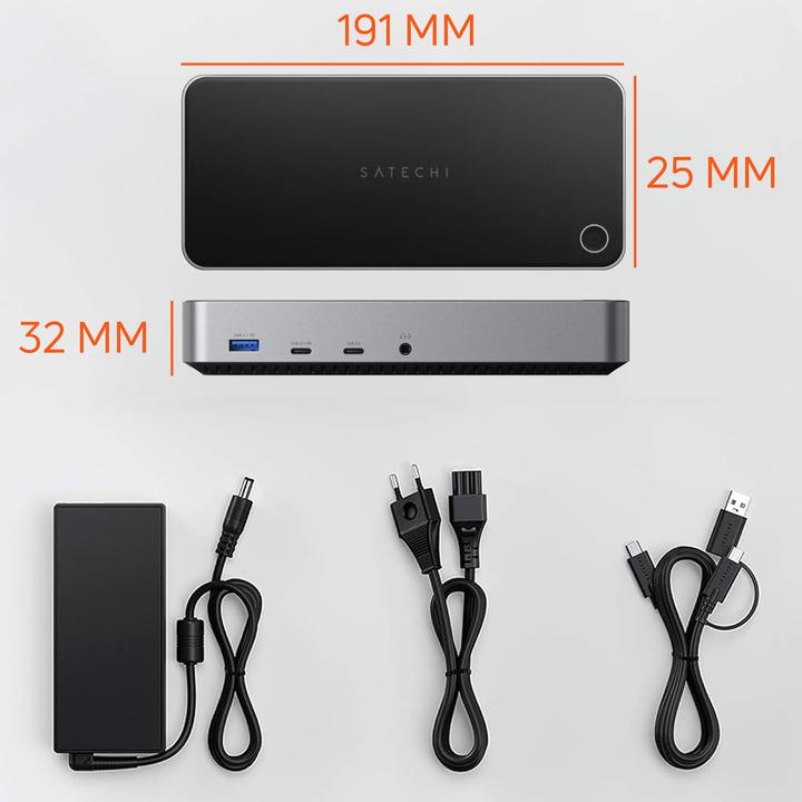 Immagine prodotto Satechi ST-D4KTM-EU (USB-C, 11 Porti)