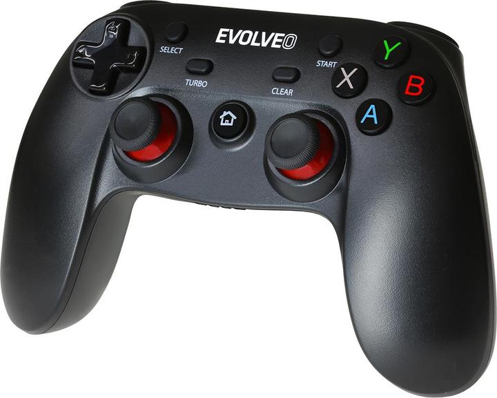 Immagine prodotto Evolveo EasyPhone Fighter F1 Black Gamepad Bluetooth/USB Android, PC, Playstation 3 (Android, PC, PS3)