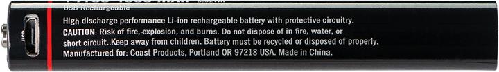 Productafbeelding Coast ZX555 Oplaadbare batterij voor G24, G26 en G32