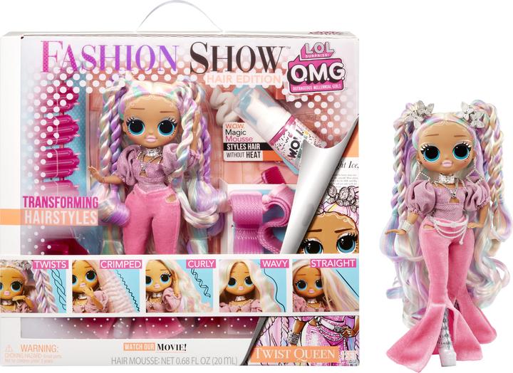 Image du produit L.O.L. Surprise! Surprise OMG Fashion Show Hair Twist Queen