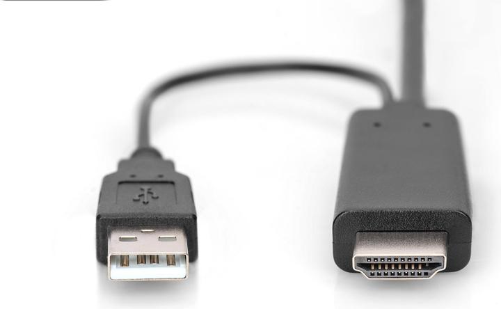 Immagine prodotto Digitus Cavo adattatore HDMI 4K - da HDMI a DisplayPort (2 m, HDMI)