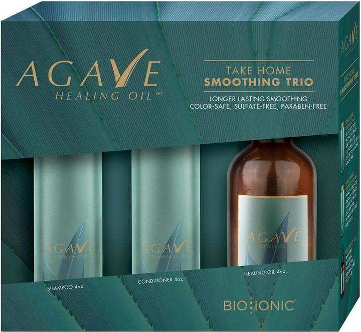 Actual product image Agave Healing Oil Smoothing Kit Trio (295 ml)