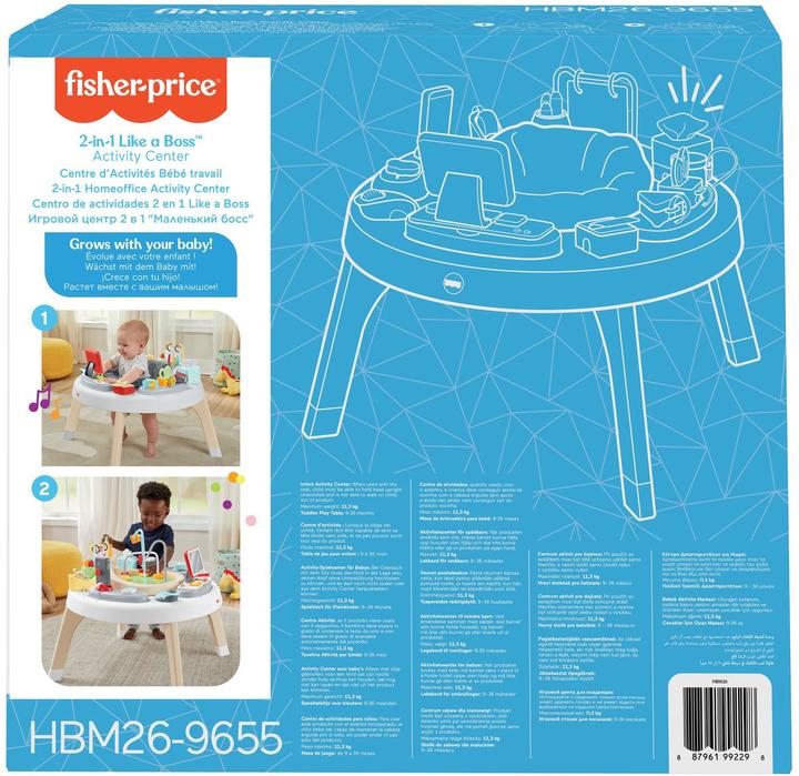 Immagine prodotto Fisher-Price Centro attività per l'ufficio domestico 2 in 1