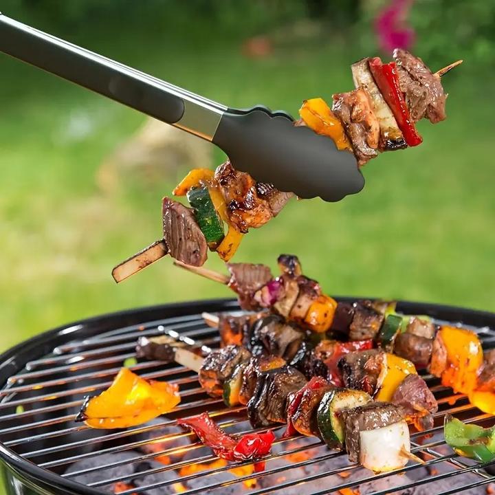 Immagine prodotto ASMI Mini pinze da cucina in silicone, pinze da barbecue 20 cm
